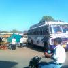 A Banana Vendor at Maheshwar Bus Stand