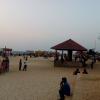 People at Panambur Beach, Mangalore