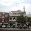 Busy Market Area Outside Imlyan Mosque in Meerut