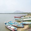 Fishing boats and Old bridge view at Manakudi in Nagercoil