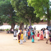 People crowd at Padmanabhapuram Palace