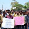 Auto Drivers Support for the Protest for Separate Tamil Ezham in Srilanka