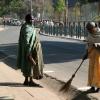 Making the place clean, Ooty