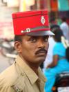 Policeman in Pondicherry