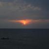 Fishermen venturing to Sea during Sunrise at Pondicherry