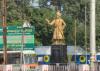 Statue near a junction at Rajahmundry