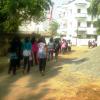 Girls are going to college in ranchi