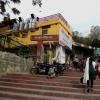 Famous Ghat at the bank of River Ganga in Rishikesh