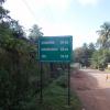 Distance board on way to Jog water falls