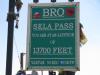 Signage at Sela Pass - Tawang