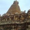 Scene from in Tanjore Big Temple - Side View