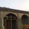 Construction of over bridge- Punalur - Sencottai train track