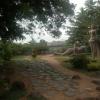 Stone path inside Veli tourist village