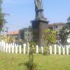 A statue at palayam in front of university college