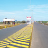 Toll gate at Harbour road