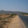 A long road view at Vallanadu in Tuticorin district