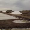 Salt bed at Tuticorin
