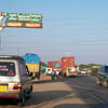 View of road vehicles at Tuticorin Harbour road 