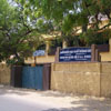 Entrance way to Dhasnevis Matha girls higher secondary school at Tuticorin district