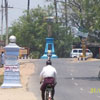 Road view at Mukkani junction in Tuticorin district