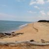 Seashore side of Azhikode Beach, Thrissur