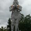 Lord Anjaneya Statue in Tirumala Foot path