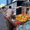 Fruits seller using Bullock Cart for their Business