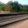 Uppala Railway Station at Kasaragod, Kerala