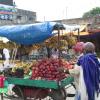 Road side fruit vendor near Vandavasi bus stand