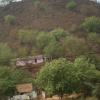 Natural View of Hill with Houses in Vellore