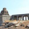 Stone Pillars at Gingee Fort, Villupuram