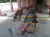 Nandhi inside Sivan Temple - Vishnupuram