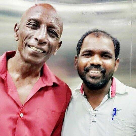 Mottai Rajendran in Theri shooting spot | Veethi